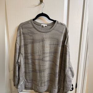 Z Supply women’s  Camouflage Sweatshirt